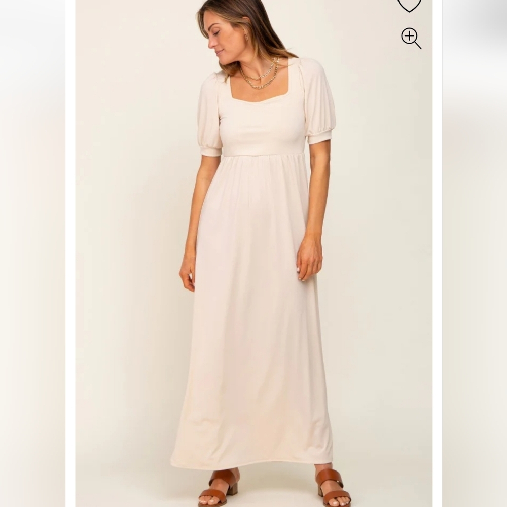 Beeson River Beige Dress Size Large